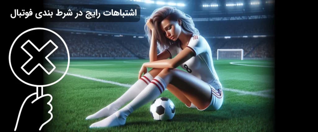 اشتباهات رایج در شرط‌بندی فوتبال