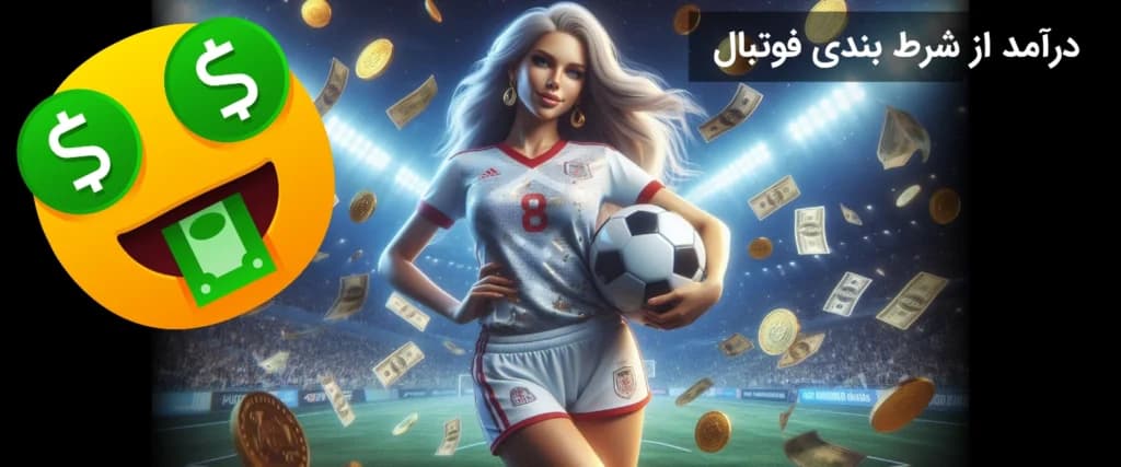 درآمد از شرط بندی فوتبال آنلاین